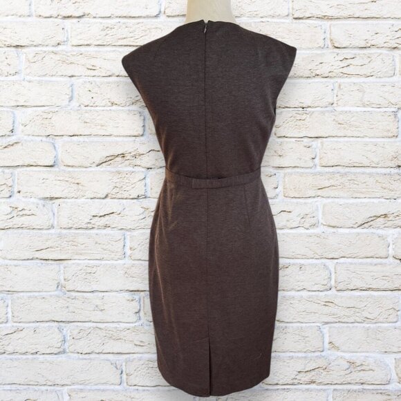 Tahari Dress Blackish Grey Dress - Size 4 - Picture 2 of 5